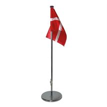 H.C. Andersen Bordflag med graveret navn og dato